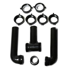 Primex 81536 1-1/2 Inch ABS C.O Waste Assembly with Nuts  Washers