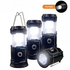 LED Camping Lantern COB Ultra Bright Collapsible Portable Camping Lamp Set of 4