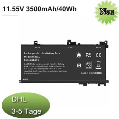 Akku für HP Pavilion 15-bc Omen 15-AX Series 849910-850 905277-001 TE03XL