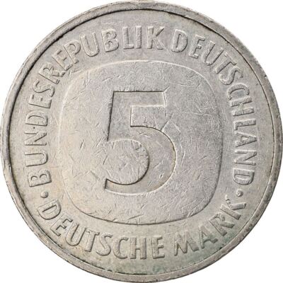 Germany 5 Deutsche Mark Coin | Eagle | 1975 - 2001 | eBay