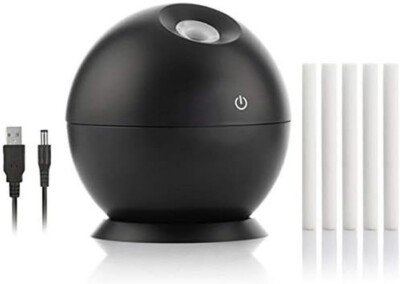 Innovagoods Mini USB Aroma Diffusor Luftbefeuchter Schwarz