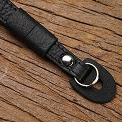 Cinghia Collo Fotocamera In Vera Pelle Fatta A Mano Per