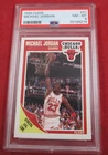 1989 Fleer Michael Jordan PSA 8 Near MINT Card #21 Chicago Bulls - free shipping