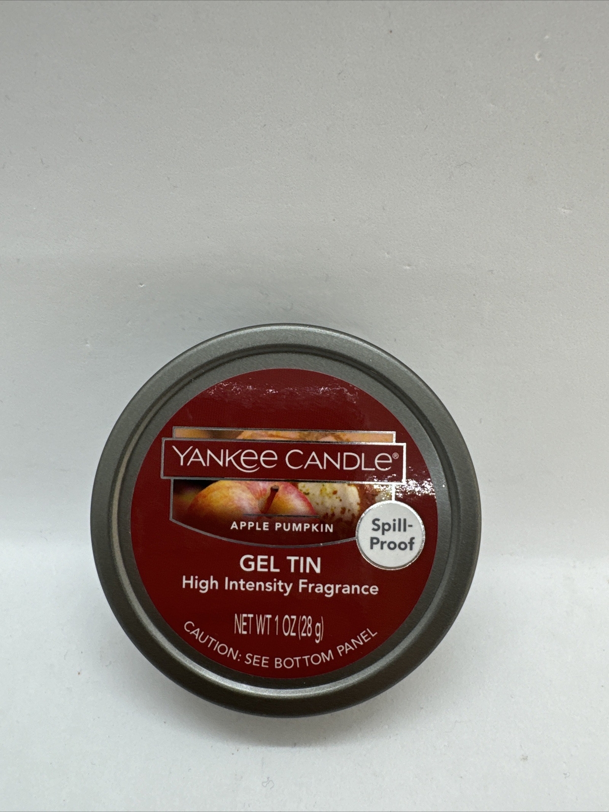 Yankee Candle APPLE PUMPKIN Gel Tin High Intensity Spill Proof TinFree