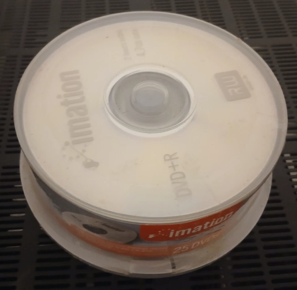 Imation 25 Pack DVD+R 1x-4 / 4 Hours EP Mode /4.7 GB New Factory Sealed - Image 3 of 4