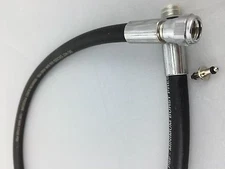 High Pressure HP Scuba Dive Gauge Console Hose 32 Inch with Spool - Italy Made