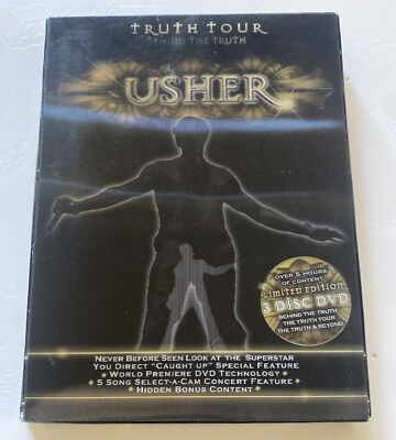 Usher Behind The Truth Tour Live In Atlanta 3-DVD Limited Edition 2005