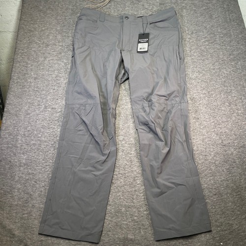 New Beyond Clothing Pants Mens XL Ventum Softshell Grey Zippered Tactical Modern