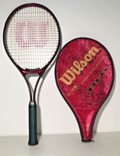 Tennis Racket Wilson SPs Pro Vied Bruh Oversize Frame Geometry 4-1/2 L4 Cover