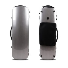 Violin Case 4/4 size Strong Carbon fiber Hard shell Oblong case Music sheet bag