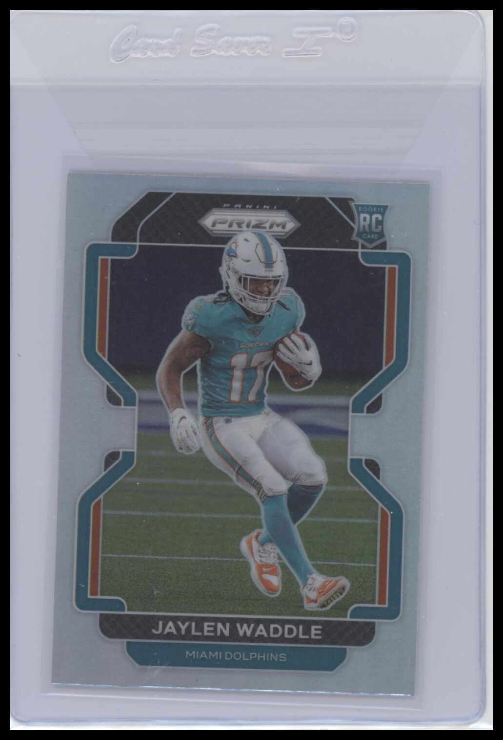 2021 Panini Prizm #338 Jaylen Waddle Silver RC