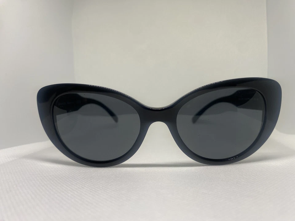 Gafas de sol Versace ojo de gato Mod. Marco 4378 GB1/87 54 mm negro y dorado Foto 4 de 4