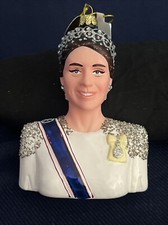 PRINCESS KATE GLASS ORNAMENT BY CODY FOSTER BRITISH ROYAL FAMILY PRINCESS NEW