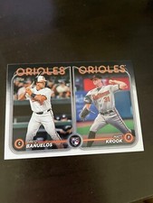 2024 Topps Update Series - Rookie Combos Matt Krook, David Banuelos #US315 (RC)
