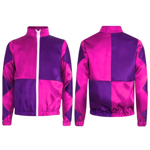 Girls Jacket Carnival Horse Riding Racehorse Costume Top Dress Up Clothes Coat - Picture 20 of 66