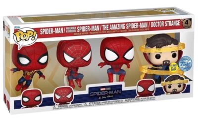 SPIDERMAN NO WAY HOME DR STRANGE 4 PACK FUNKO POP VINYL FIGURE