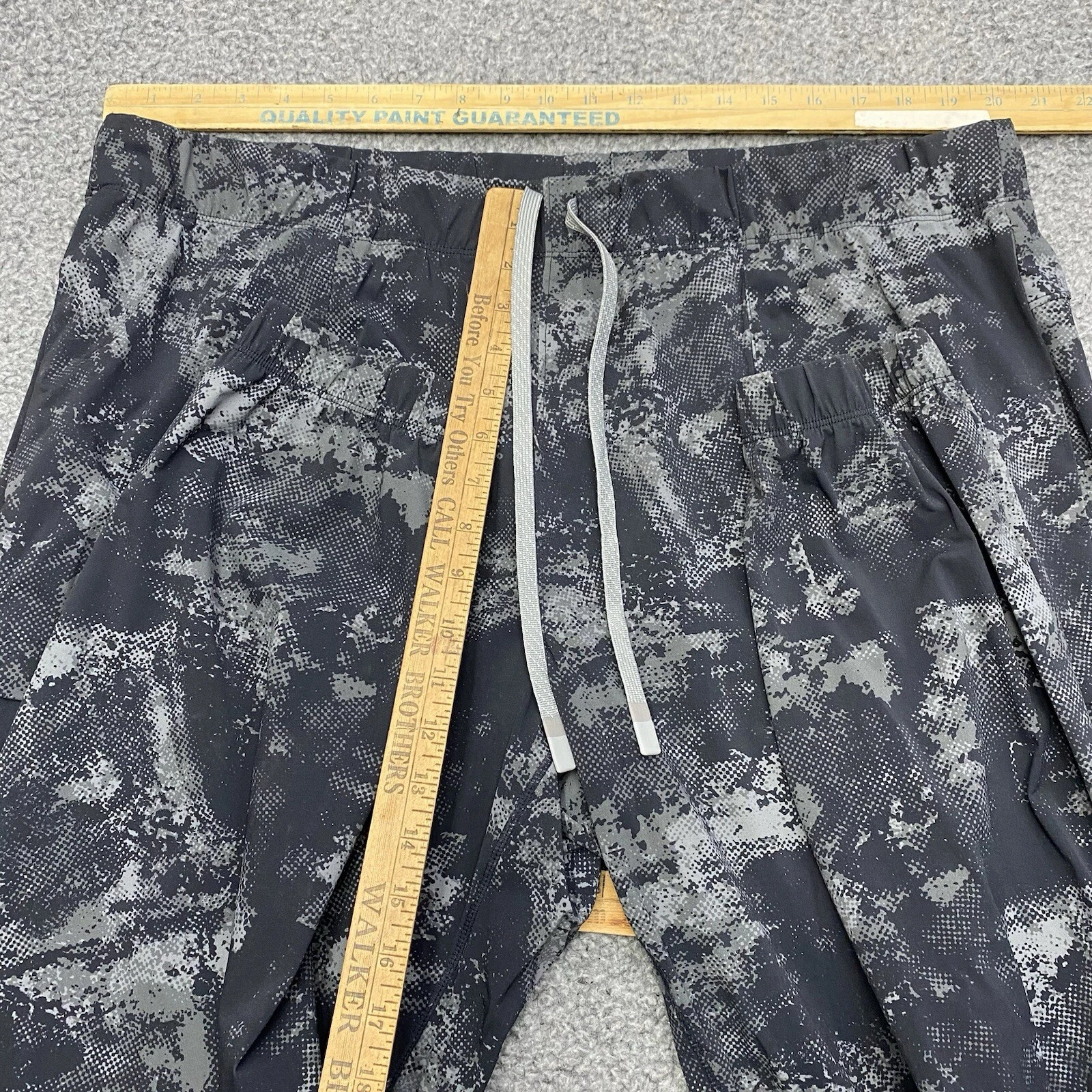 fabletics drawstring camo joggers