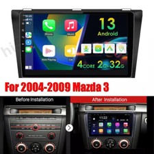 9for Mazda 3 2004-2009 Android 15 Car Gps Stereo Radio Fm Bt Wifi Navi Carplay 9for Mazda 3 2004-2009 Android 15 Car Gps Stereo Radio Fm Bt Wifi Navi Carplay
