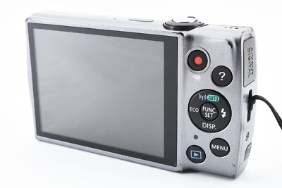 Canon PowerShot A3500 IS 5x Zoom Lens Digital Camera Silver Tested