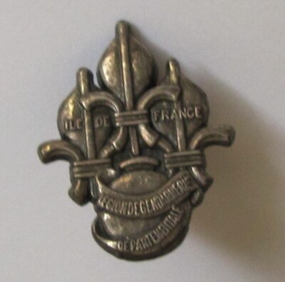Pin's ILE DE FRANCE LEGION DE GENDARMERIE signiert Pichard Saumur Vintage RAR#2/3