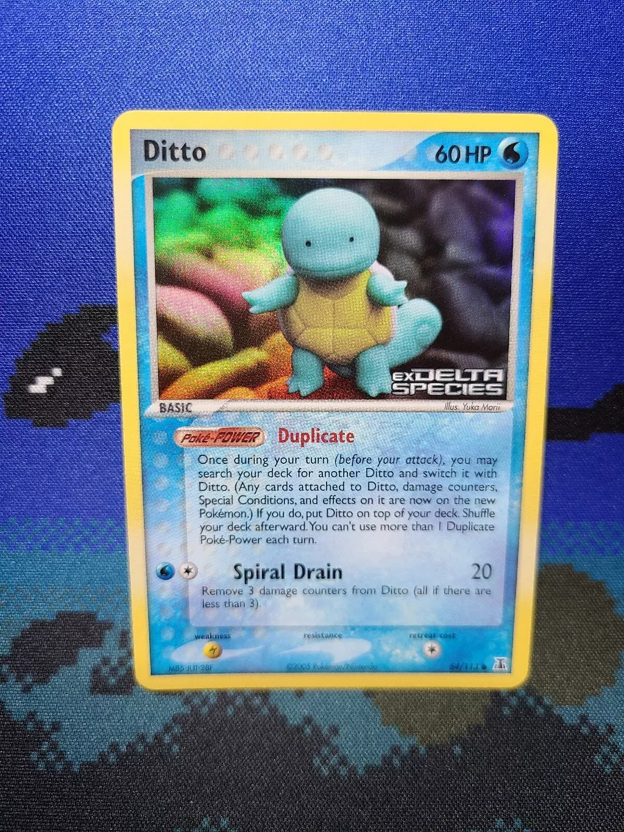 Pokemon - Ditto (64) - EX Delta Species