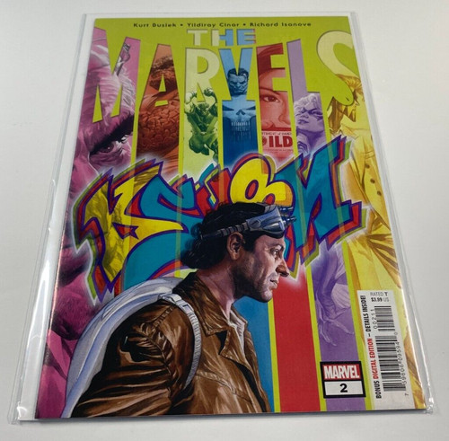 The Marvels #2 - Variant Cover A - 2021 Marvels - 1ST Threadneedle - NM - Comic