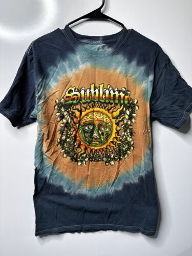 Sublime Unisex Medium Tye Dye Graphic T Shirt Shor