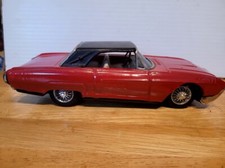 NICE MK 1963 TIN FRICTION POWERED  FORD THUNDERBIRD
