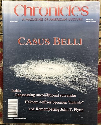 CHRONICLES MAGAZINE March  2023 Casus Belli