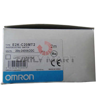New Omron E2K-C20MT2 Capacitive Approach Switch Sensor, 2m NC 3~20mm