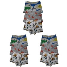 9 Packs 100 Cotton Toddler Little Boys Kids Underwear Breathable Boxer Briefs