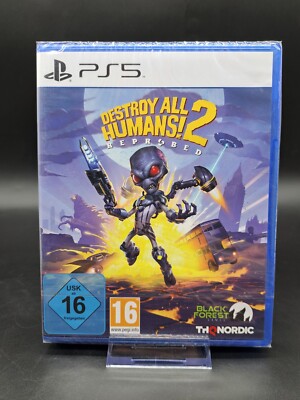 DESTROY ALL HUMANS! 2 - PLAYSTATION 5 PS5 SPIEL - PAL - OVP - NEU / SEALED