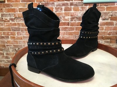 studded slouch boots