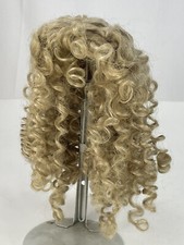 Global BLONDE Aerielle Kanekalon DOLL Wig NEW Size 13/14 Blonde Corkscrew Curls