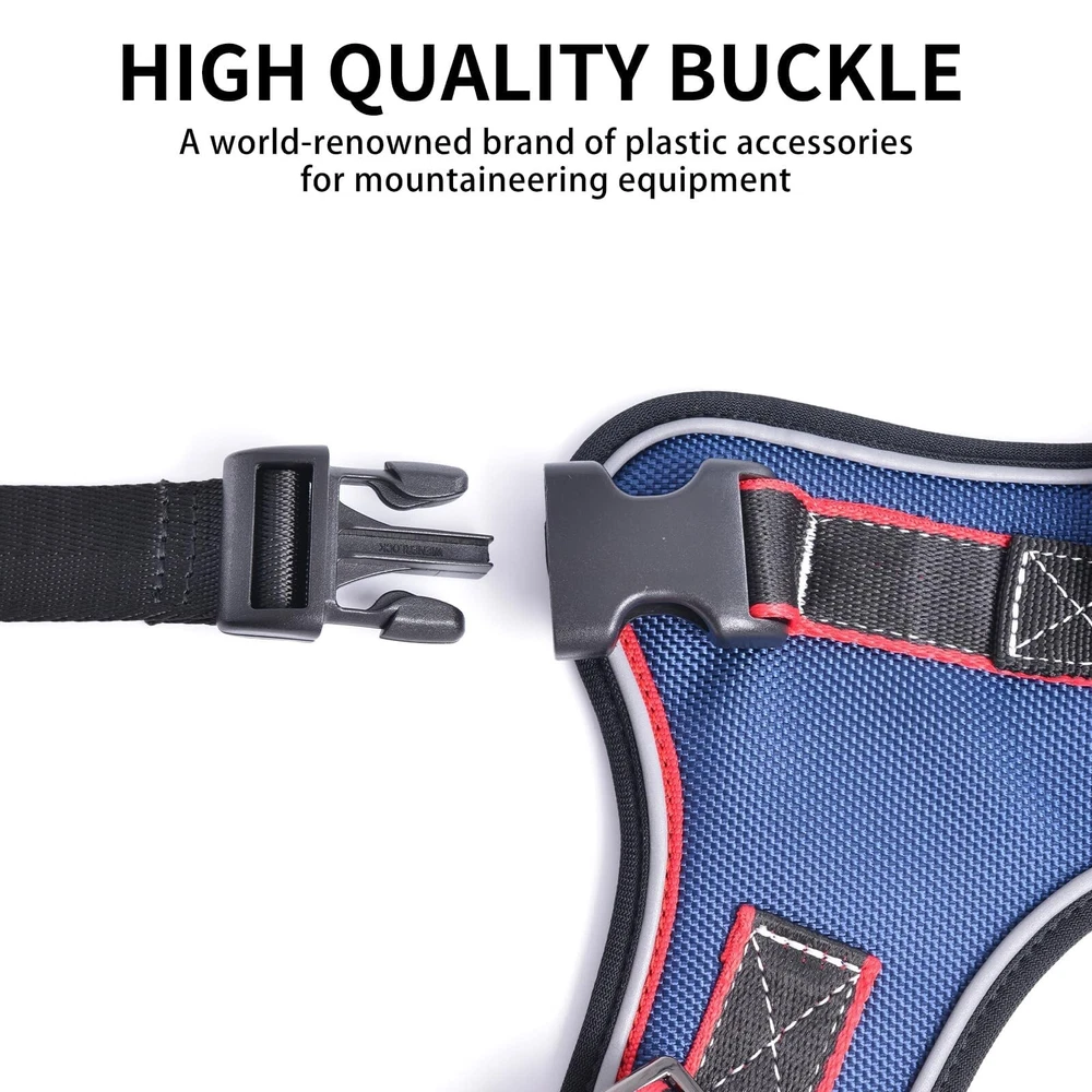 Dog Harness Medium Sized Dog,No Pull Dog Harness and Leash Set with Handle,Ad...