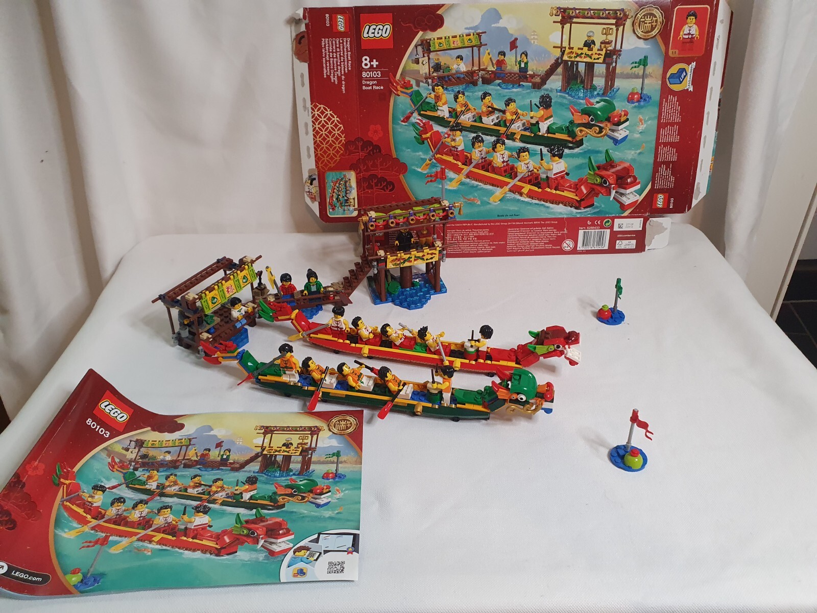 LEGO 80103 course de bateaux du dragon occasion : complétez enfin votre collection manquante