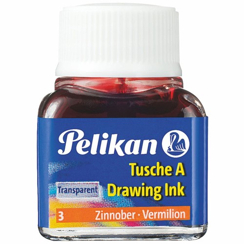 PELIKAN Tusche Zeichentusche im Glas 10ml [14 Farben wählbar] - Bild 10 von 15