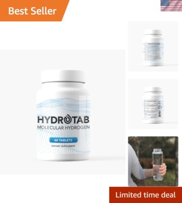 Ultimate Hydrogen H2 Antioxidant Supplement - 60 Tablets for Wellness Benefits