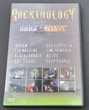 Rockthology DVD Hard And Heavy BLACK SABBATH AC/DC, QUEEN,LED ZEPPELIN, DOORS VG