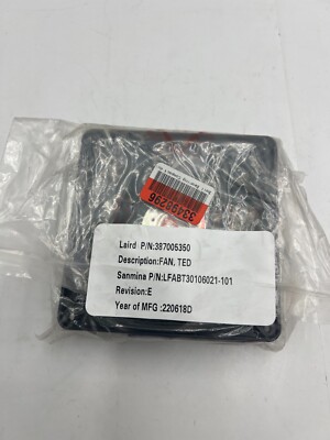 EBMPAPST 4414 N Square Axial Fan 24VDC; 225mA 119mmOD / 9293510503 / 387005350