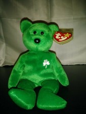 TY Beanie Baby Erin  New Condition 1997 Made in United States Ultra Rare Vintage