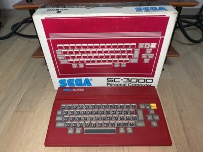 SEGA SC-3000 Red Color Personal Computer Console System Boxed | eBay