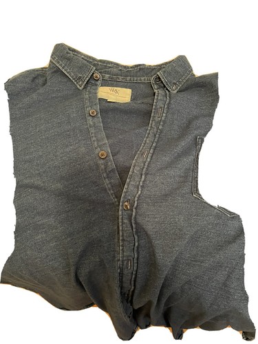 short sleeve button down shirt xxl - matteo gottardi WRK work rest karma