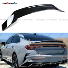 KDM R Style Gloss Black Trunk Lid Spoiler Wing for 2021-2024 Kia K5 LX LXS GT EX