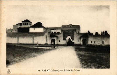 CPA MAROKKO RABAT - Palais du Sultan (280540)