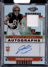 2024 Panini Contenders Optic #RPA-JBN Jermaine Burton RPA #/75