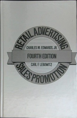 EINZELHANDELSWERBUNG UND VERKAUFSFÖRDERUNG LEBOWITZ - EDWARDS PRENTICE - HALLE 1981 \