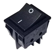 DPST On Off Rocker Switch 20A 125VAC, 16A 250VAC for Defond DRH-2415-3