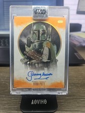 Star Wars Topps 2017 Stellar Jeremy Bulloch Boba Fett Autograph Card 1/1