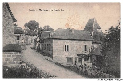 CAR-AFYP4-0194-19 - MANSAC - La grande rue
